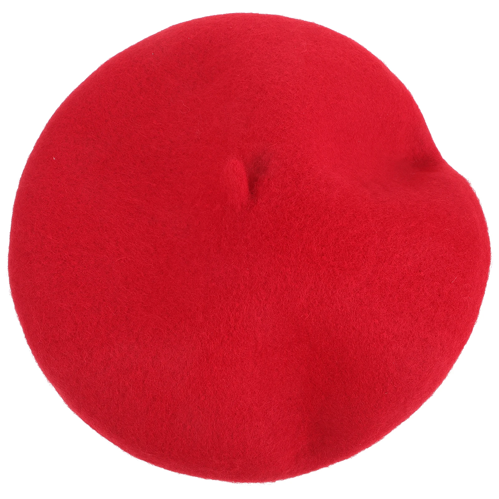 

Women Beret Hat Red Cute Warm Soft Knit Beret for Christmas Party Winter Daily Wear Fashionable Elegant Ladies Holiday Headwear