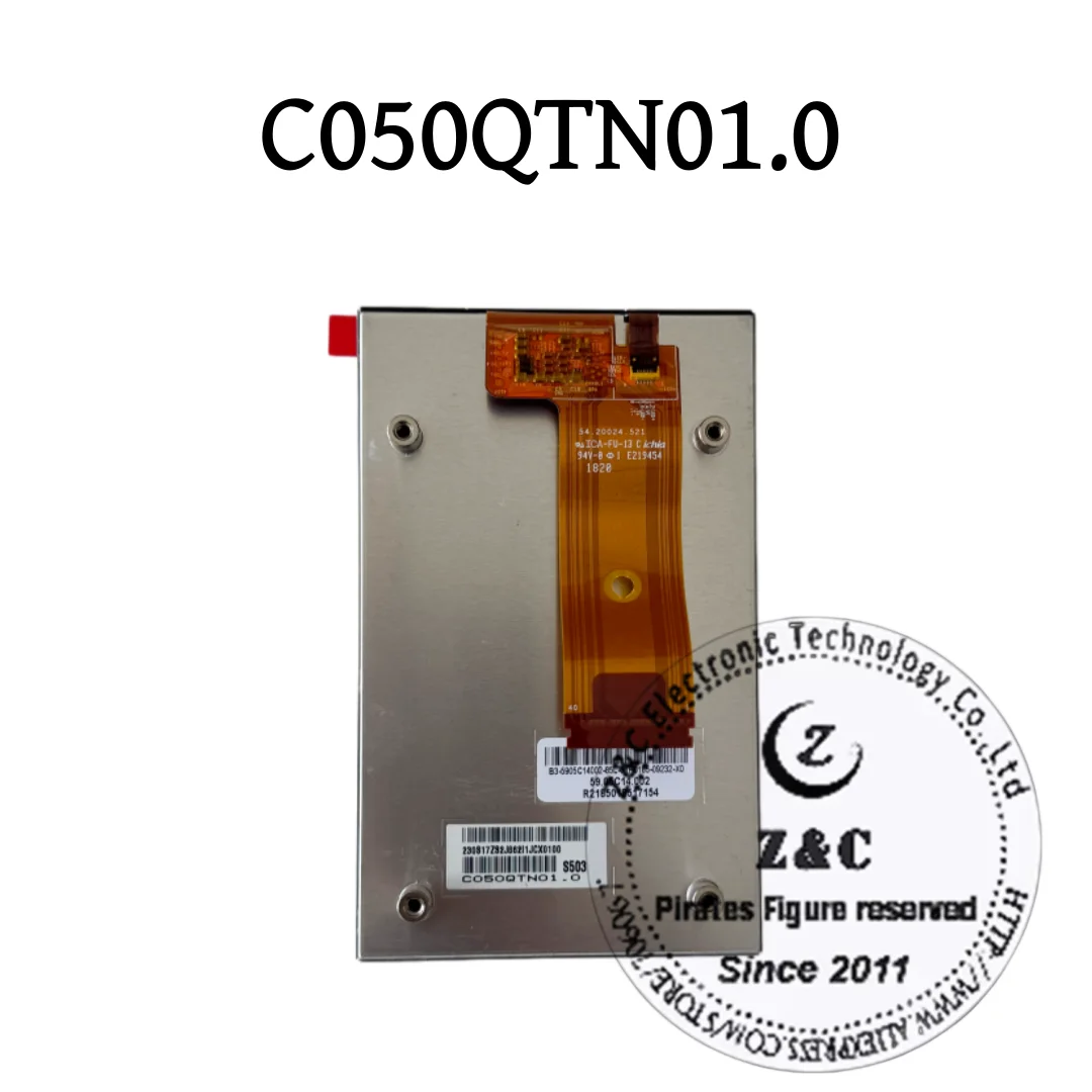 新型c050qtn010オリジナル5インチtft-lcd-40ピンディスプレイスクリーン（車載計器用）