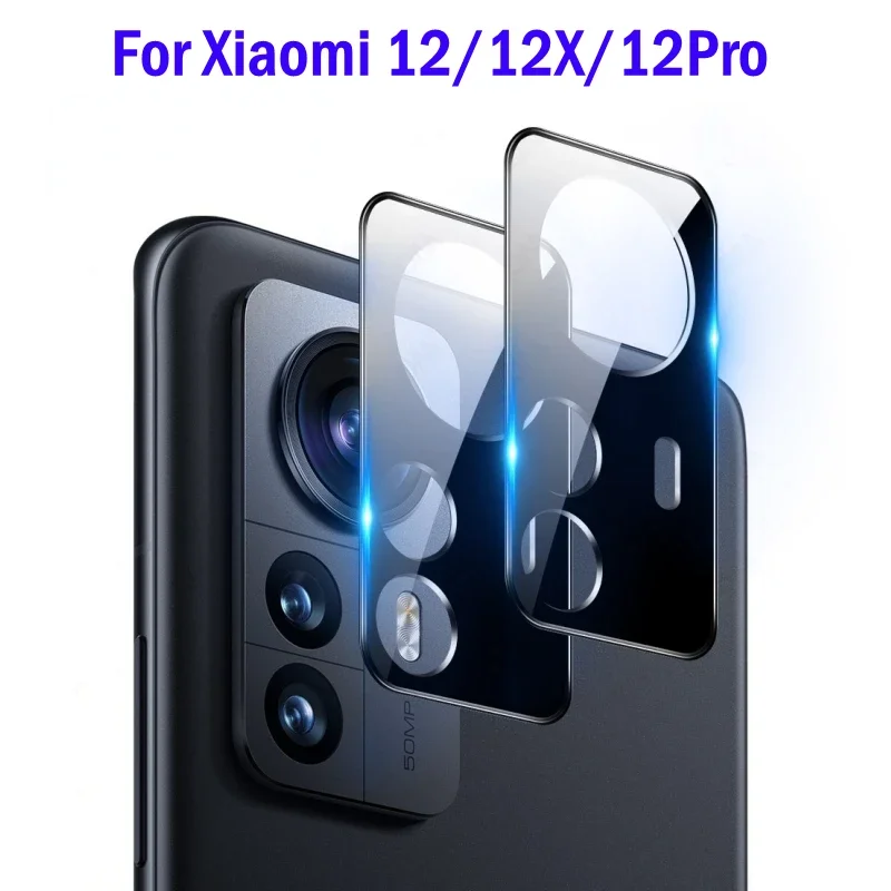 For Xiaomi 12 12X 12Pro Lens Camera 3D Cover Glass Screen Protector Mi12 Series 9H Back Camera Tempered Glass Protective Film