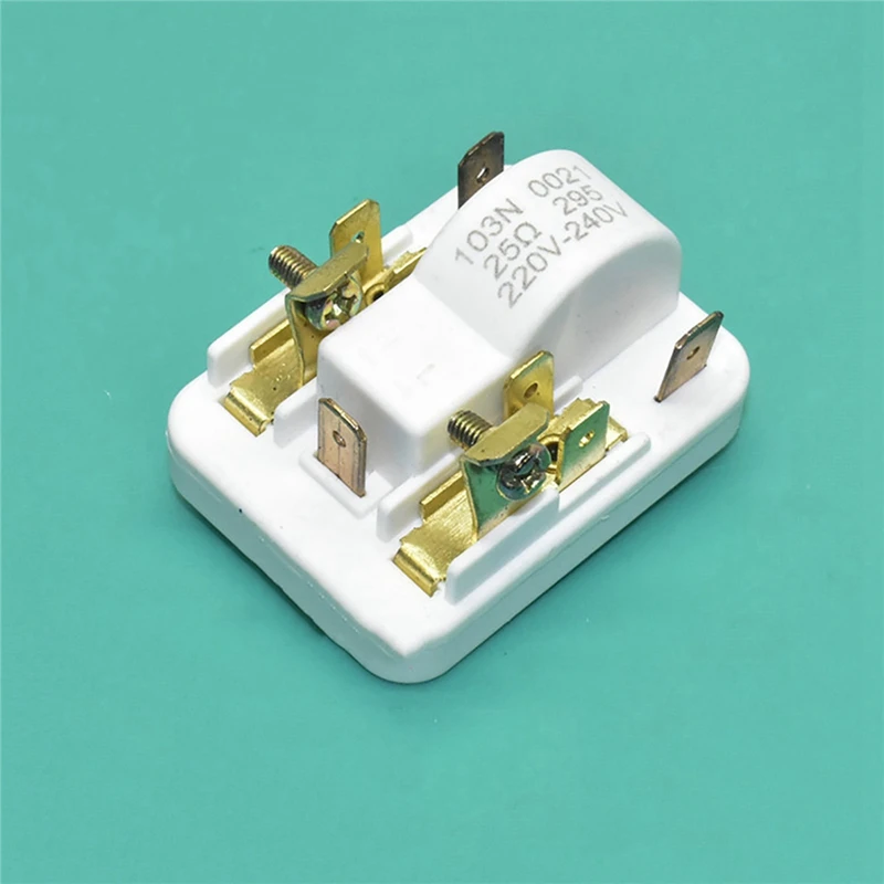 Refrigerator Freezer Compressor PTC Starter 103N 0021 Overload Protection Relay 220V 25Ohm Fridge Starter