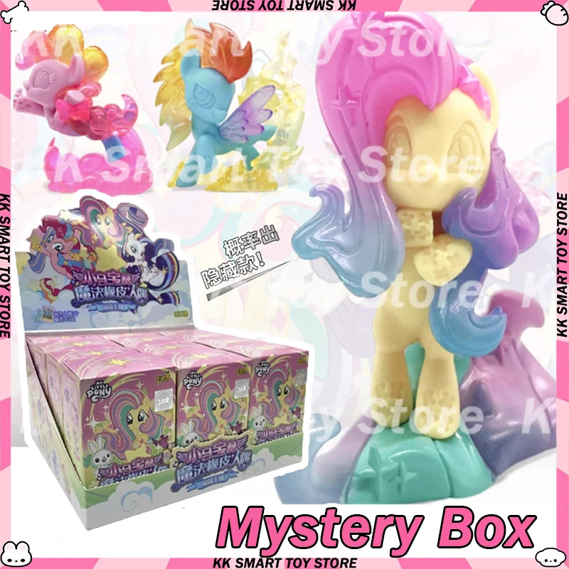 

In Stock Kayou My Little Pony Magic Rubber Doll Vol.2 Blind Box Shining Kingdom Creative Eraser Sparkling Princess Gifts Toys