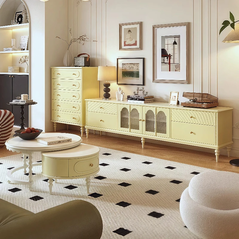 Corner Display TV Stands Storage Organization Credenza Monitor Italian TV Cabinets Luxury Living Room Muebles Furnitures