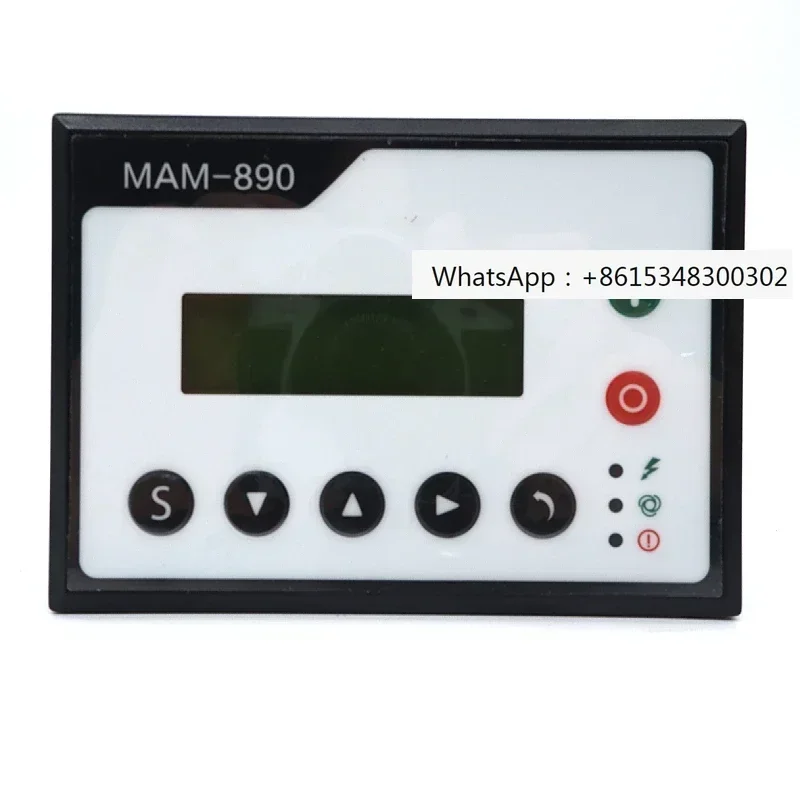 

7.5KW Air Compressor Controller MAM890B 3R 40 Power Frequency Air Compressor Intelligent Display Screen Transformer