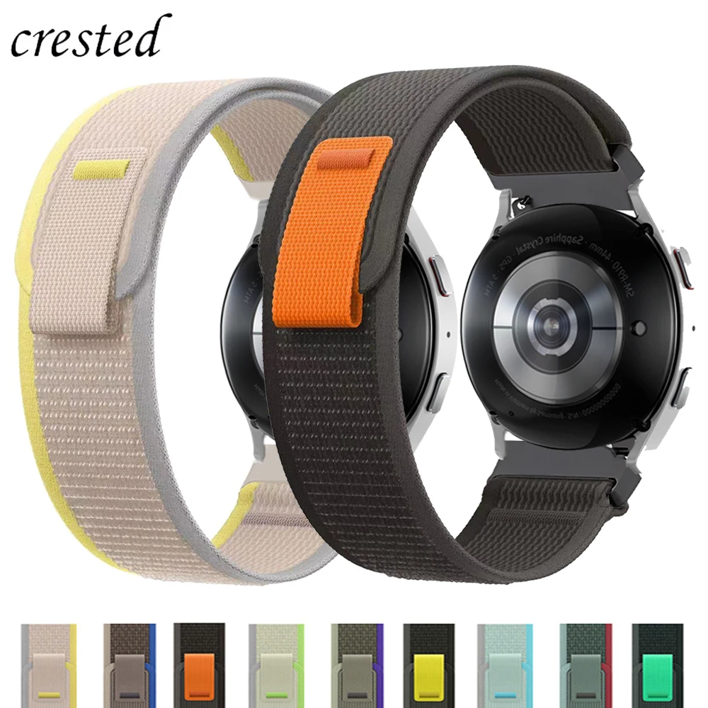 20/22mm Strap For Samsung Galaxy Watch 4 6 classic/5 Pro/active 2/3/Gear S3 Trail Loop bracelet Huawei Watch GT 2/2e/3 Pro band