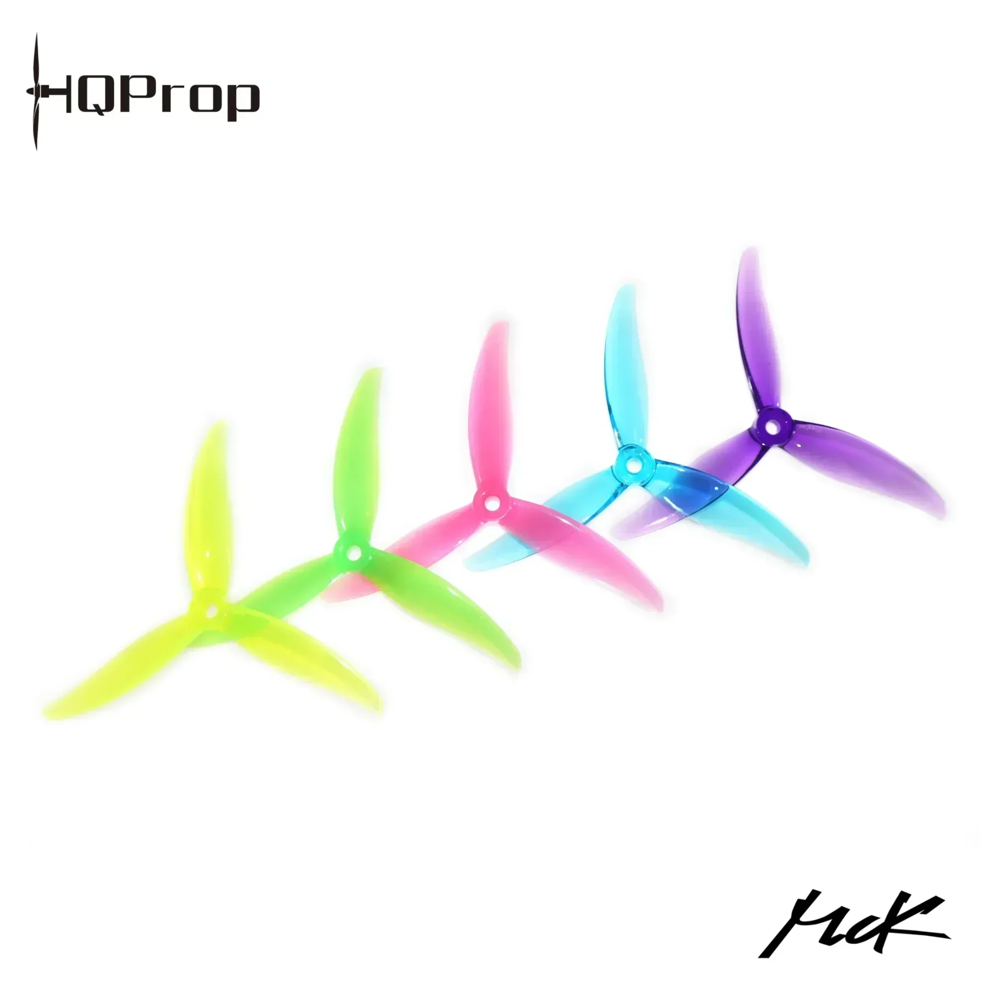 

10Pairs(10CW+10CCW) HQPORP MCK Prop 5inch 3-Blade Propeller (Random Color) for FPV 5inch Drones