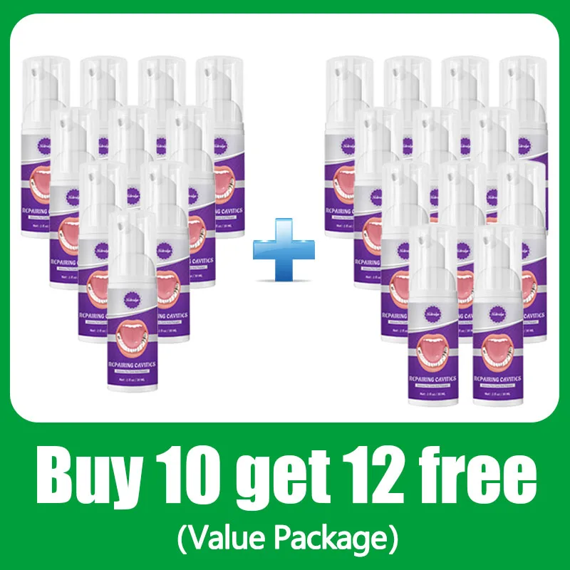 Mousse solves various problems Intraoral care tools