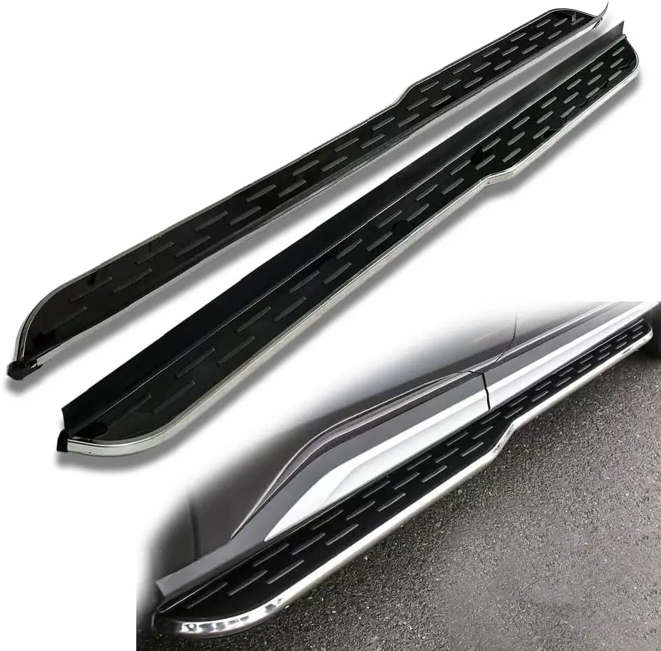 

2 шт. подходят для Honda HRV HR-V 2022-2025, подножки NerfBar, боковая ступенька, алюминиевые аксессуары для педалей, lingzhi, черный (с кронштейнами)