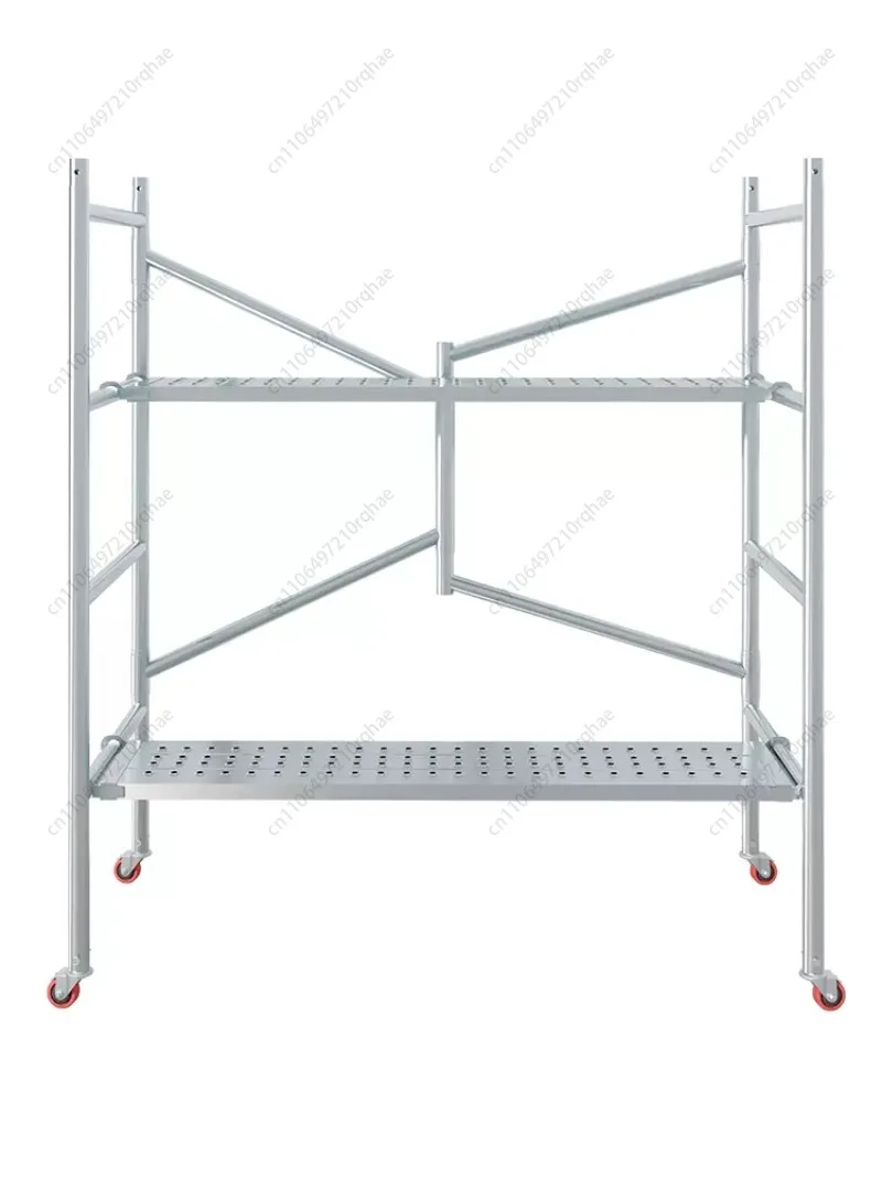 سقالة قابلة للطي من سبائك الألومنيوم - رف متنقل محمول لكشط المعجون والبناء