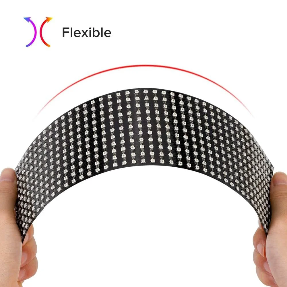 DC5V WS2812B RGB LED Panel Scr - đánh giá và giá Rgb Led Matrix 8X8