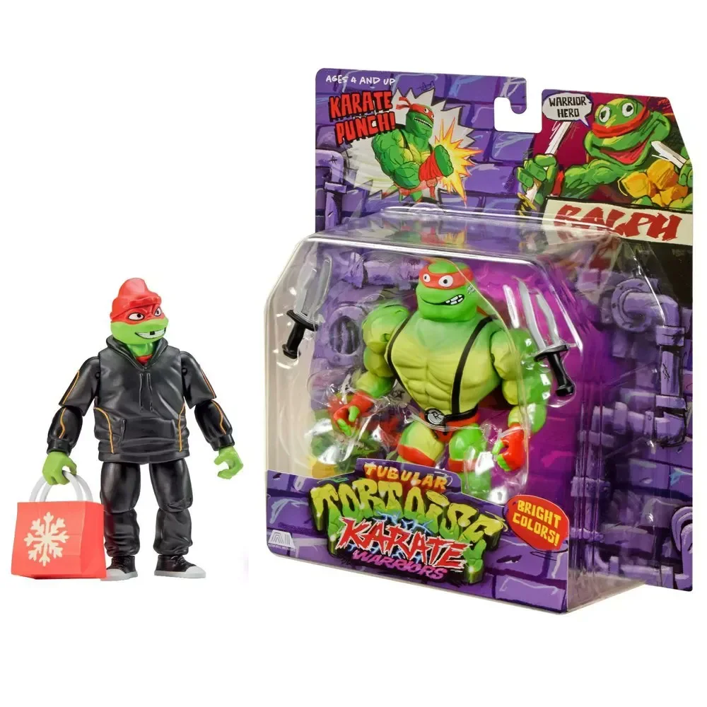 ชุดของเล่นฟิกเกอร์แอคชั่นสั้นจากภาพยนตร์ ลีโอ แอนด์ นาร์โด ราฟ แอนด์ ราล์ฟ มิคกี้ แอนด์ มาร์ค ดอนันด์ แดนนี่ ชุด 2 ตัว