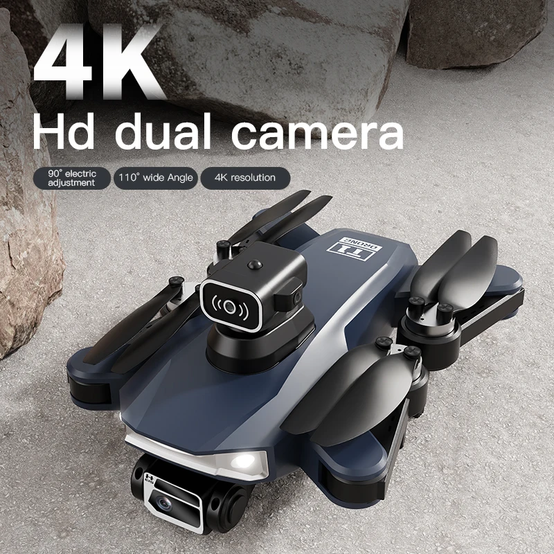 New T1 4k Hd Aerophotograph Camera Folding Rc Drone Intelligent Optical Flow Obstacle Avoidance Brushless Motor Quadcopter Toy