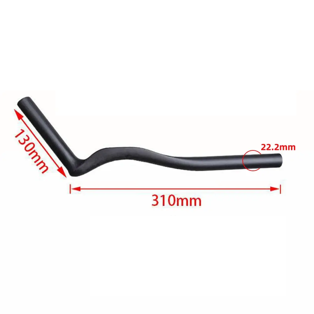 Kein Logo Voll carbon Lenker Road Race Rest Lenker tt Bar Triathlon Bar 22.2/31,8mm Zeitfahren Griffe nur Bar – Detail 3