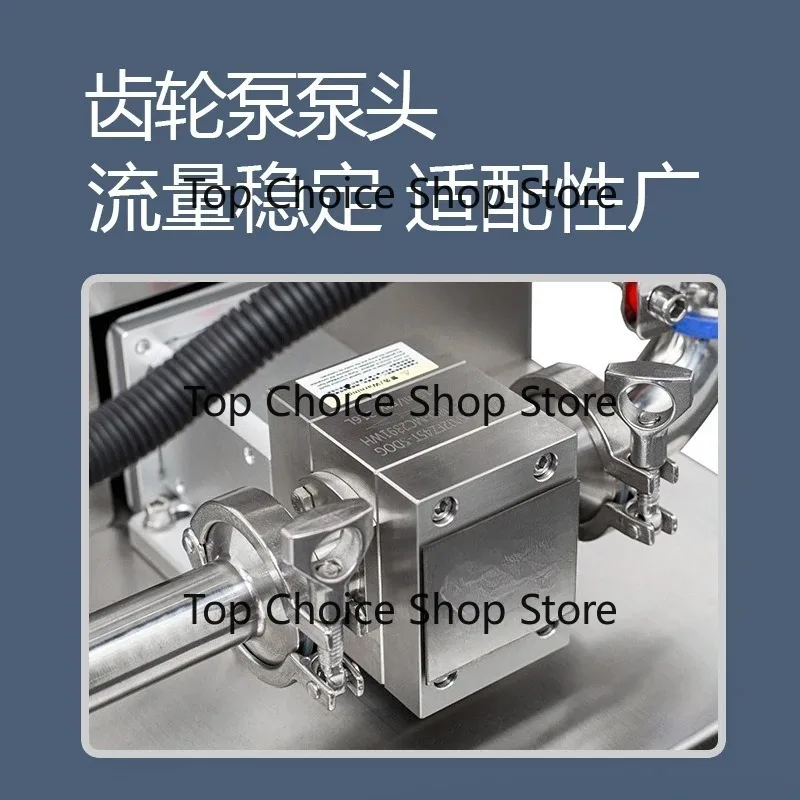 BCC‑1000 Gear Pump Filling Machine Non Dripping Stable Flow For Sauce Juice Vinegar Perfume Packing