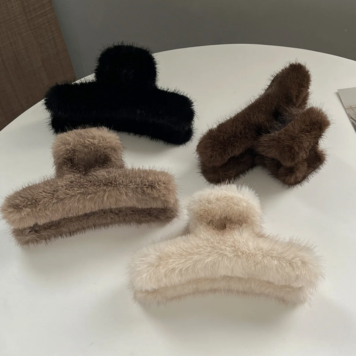 Faux Fur Claw Clips…