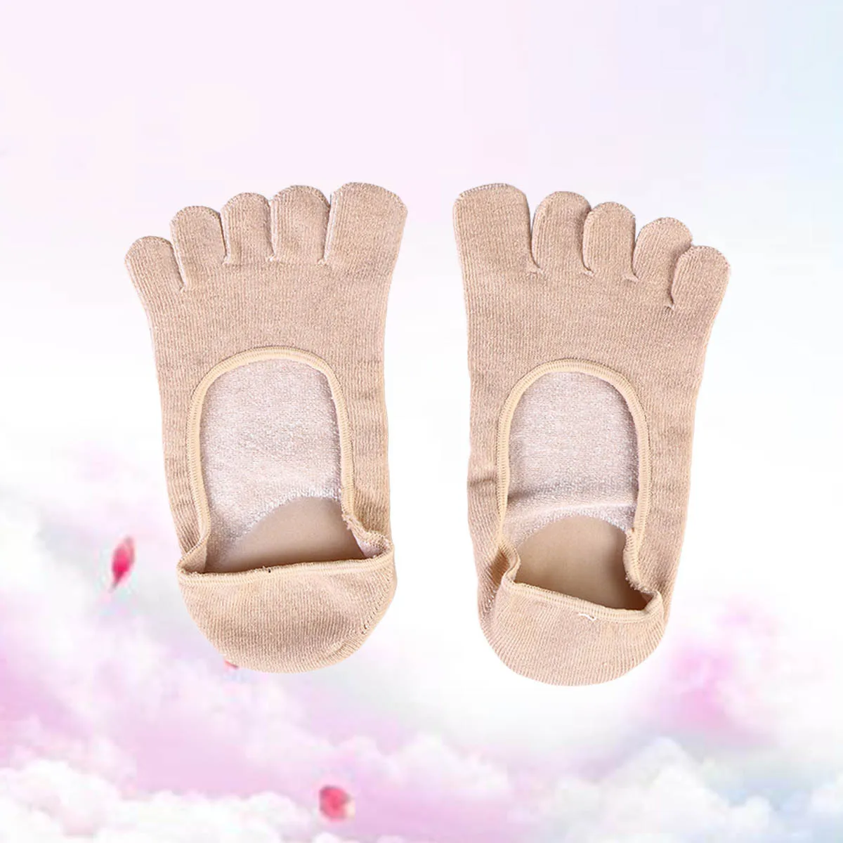 5 جوارب جل مرطبة لأصابع القدم للبطانة الداخلية للقدمين الجافة والمتشققة في المنزل أداة العناية بالقدم #1