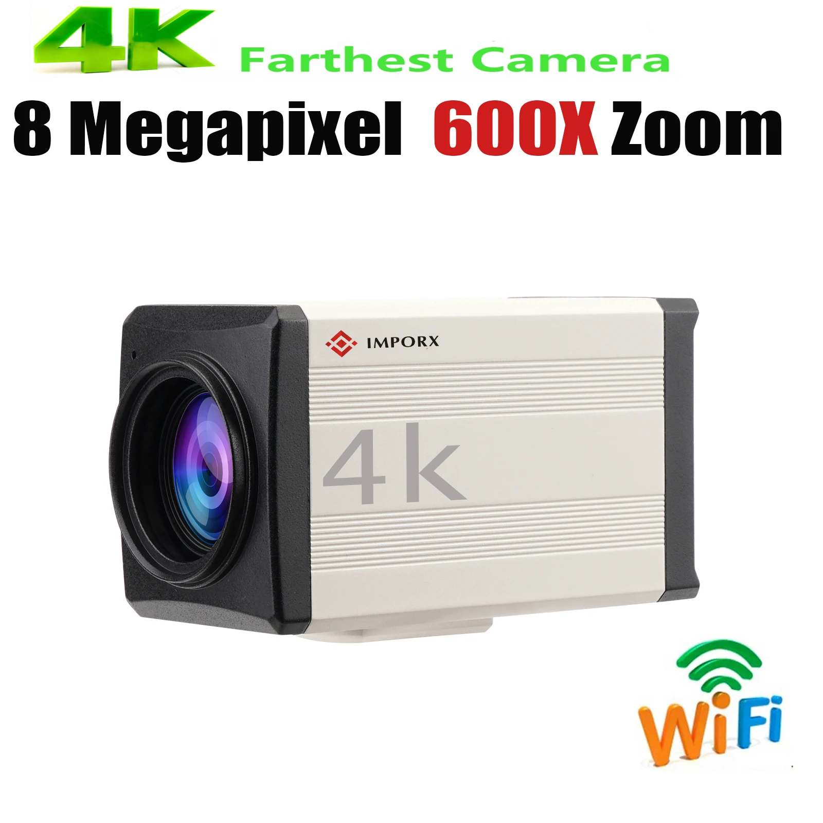 

8MP 4K 600X ZOOM Wifi IP Camera Auto IRIS Hikvision Protocol IVM4200 P2P ONVIF IMX415 SD 256GB IP Camera Two Way Audio