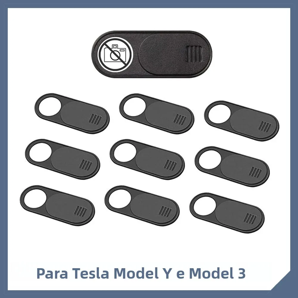 Para tesla modelo y juniper acessórios 2025 2026 protetor de privacidade capa da câmera webcam slide bloqueador para tesla modelo 3 highland