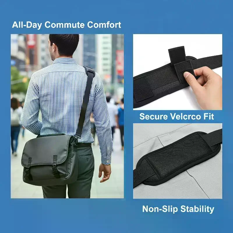 1PCS  Soft Shoulder Strap Pads With Anti Slip Design And Breathable Mesh Perfect For Backpack Travel Hiking Daily Use