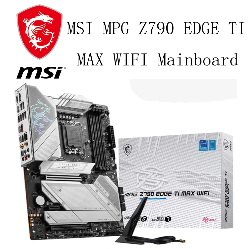 MSI Mainboard MPG Z790 EDGE TI MAX WIFI DDR5 WIFI Motherboard CPU 14900K/14700K/14900KF Intel Z790/LGA 1700