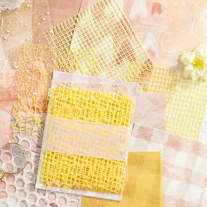 Mr. Paper 6Style 15Pcs/bag Colorful Material Paper DIY Handbook Material Decoration Scrapbook Album Photo Frame