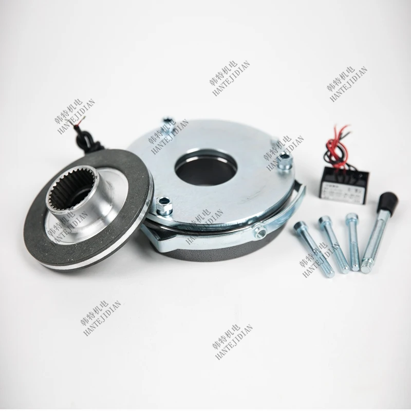 A set of electromagnetic brake assembly DEB-05/08/15/30/40/80/150/200 electromagnetic power loss brake