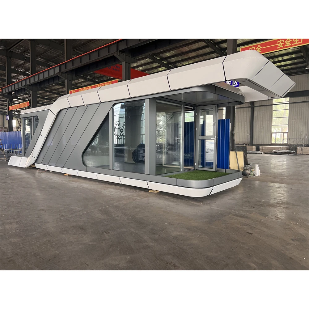 Factory Direct Sales outdoor Eco Capsule House Pod Space Capsule Hotel Capsule Room Prefab Sleep Cabin Container House