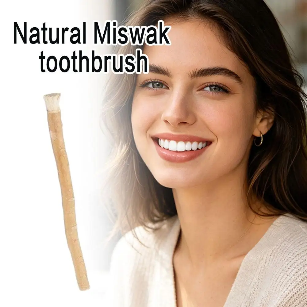 Traditional Miswak Teeth Cleaning Stick Natural Arak Twig Toothbrush Toothpaste Free Plastic Free Portable Oral Hygiene Care