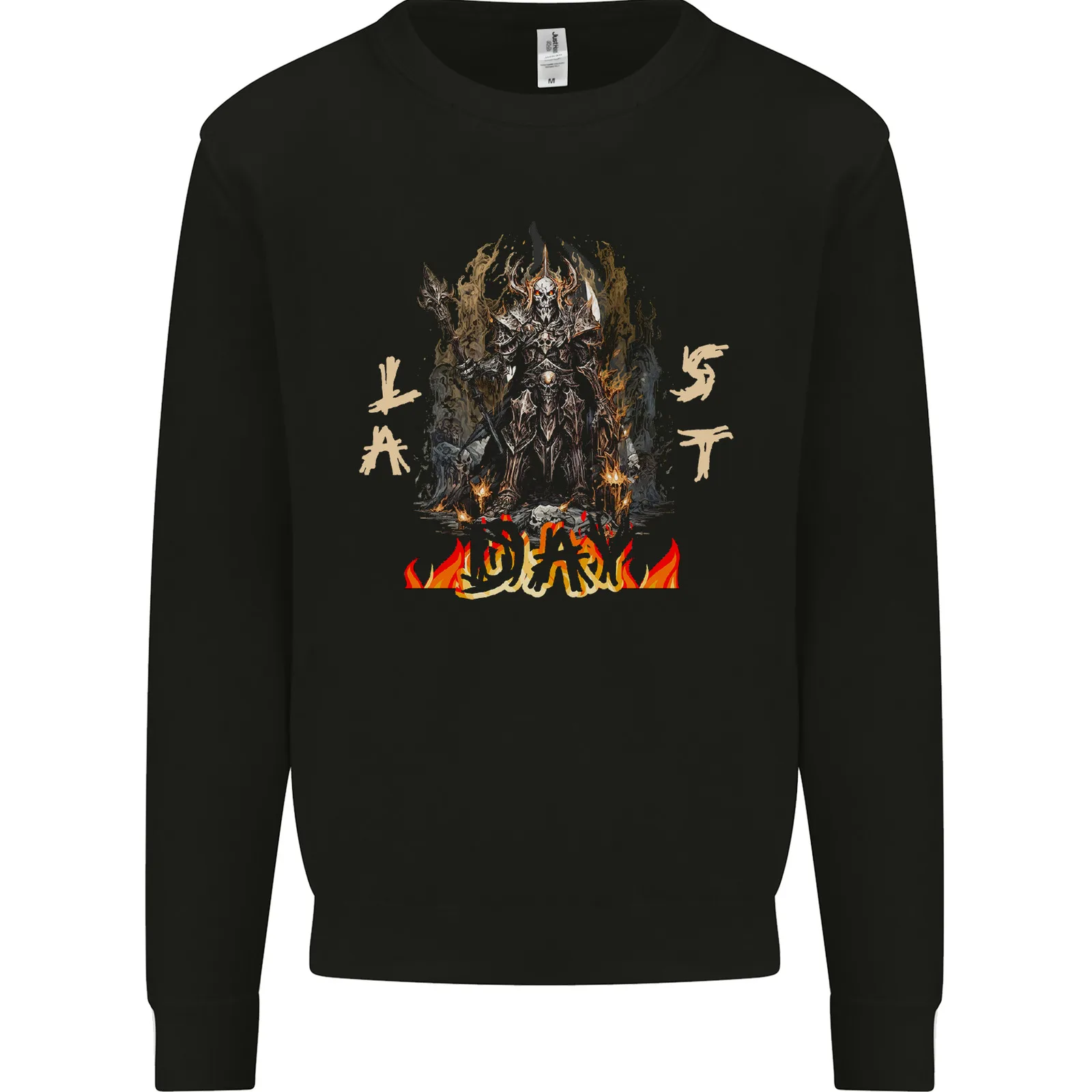 

Last Day Skull Demon From Hell Mens Sweatshirt Jumper