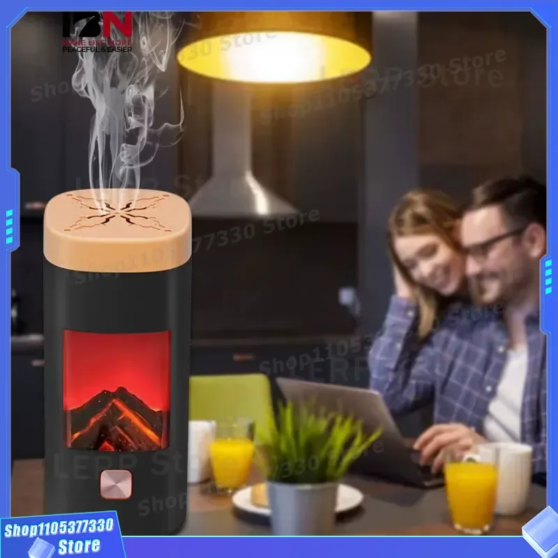 IBN Smart Electronic Aromatherapy Diffuser Large Capacity Aluminum Alloy Auto Home Fragrance Burner New High Quality Device
