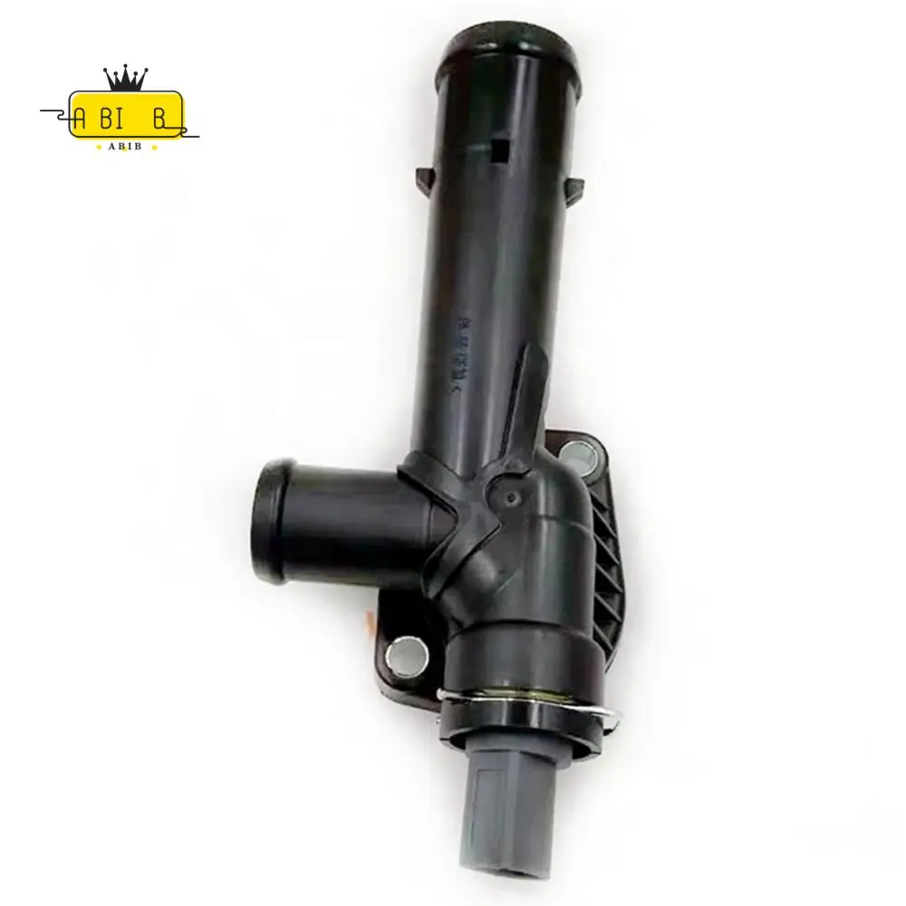 Abib-termostato automotivo do líquido refrigerante com conexão de água do termostato do sensor de temperatura para amarok 2h 2.0d 2010 03l121131m