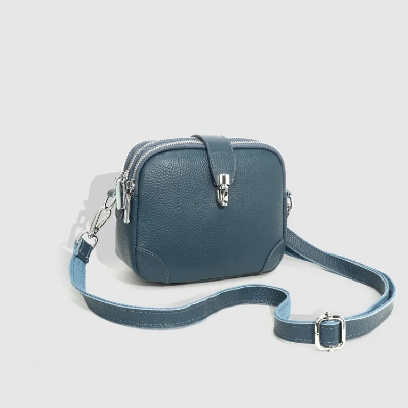 

Модная дизайнерская женская сумка из высококачественной кожи, классический элегантный стиль, роскошная сумка-мессенджер, повседневная простая винтажная сумка.