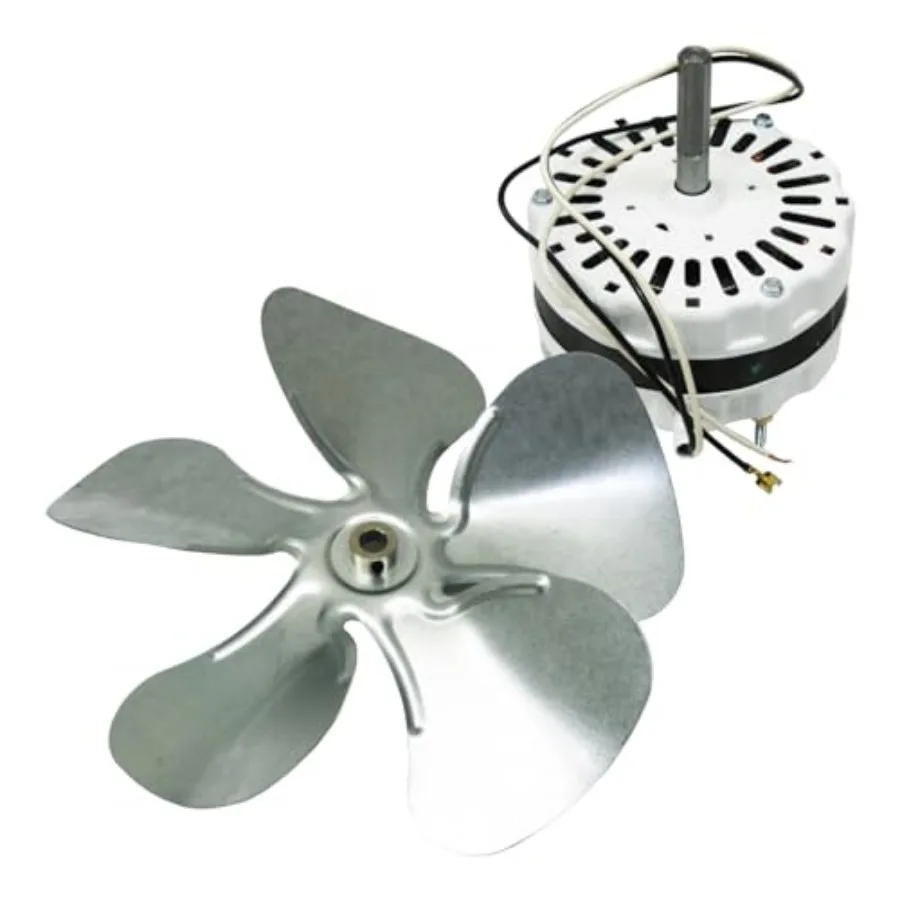 

High-Efficiency Attic Fan Ventilator Motor and Blade Assembly Designed for 1050 and 1200 CFM Systems Compatible with 355BR 355-