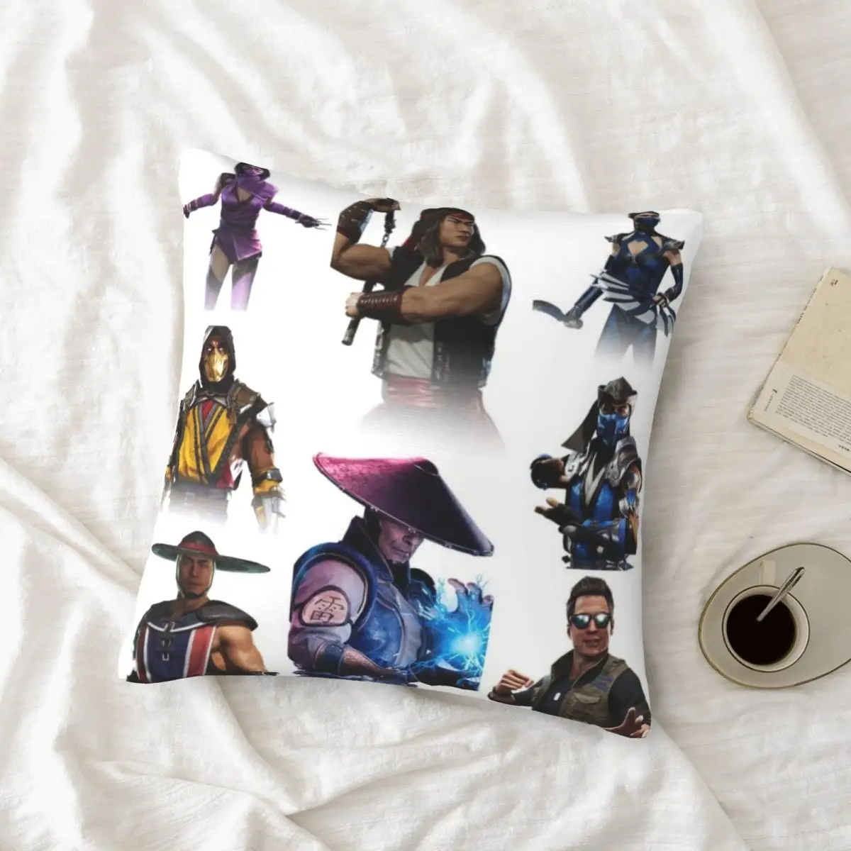 مورتال كومبات 02172 ديكور المنزل أكياسها Dakimakura كيس وسادة غطاء وسادة