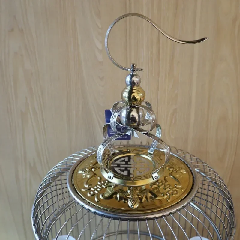 قفص الطيور من الفولاذ المقاوم للصدأ، مبيعات المصنع مباشرة، قفص دائري معدني من Thrush Myna Starling #5