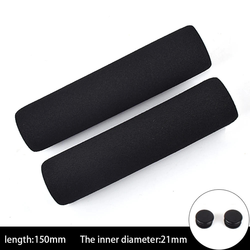 1Pair Bike Handlebar Grips Soft Foam Silicone Sponge Handle Bar Grips Handlebar Cover Bike Bicycle Mountain Bike Sponge Handle