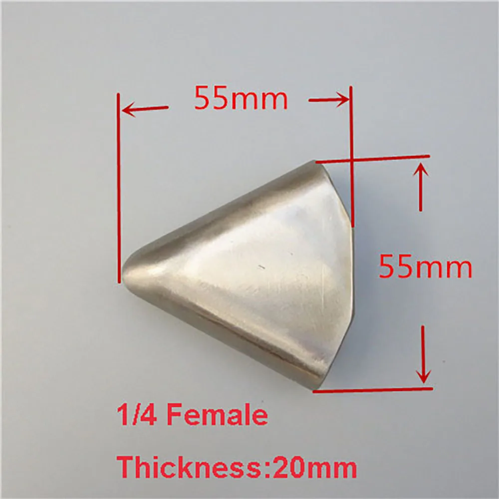 1/4インチメスV型ステンレス鋼3穴フランダー下水道洗浄ノズルダブルメグ下水道浚渫ノズルドライバー6000psi