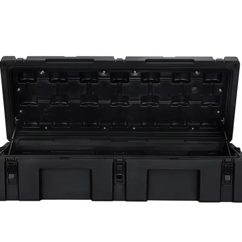 ZERO 122L Rugged Case LLDPE Cargo Case Hard Plastic Rotomolded Tool Box 4WD Storage Box Roof Rack Low Profile！