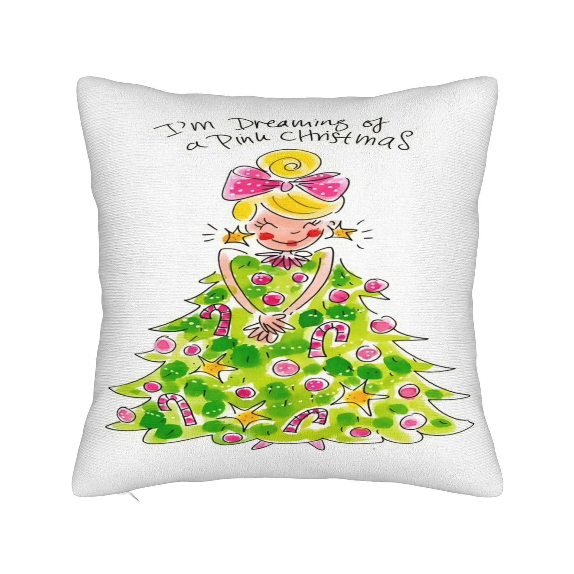 Blond Amsterdam on Instagram Printed Design Decorative Pattern Pillowcase, Suitable for Living Room, Sofa, Bed, Office, Courtyard And Outdoor Decor, Living Room Artistic Home Accent