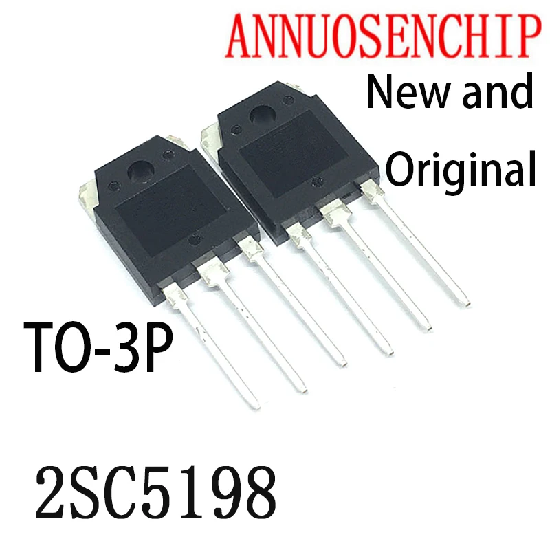 4 Uds nuevo y Original 2 pares 2SA1941 TO3P (2 uds A1941 + 2 uds C5198) TO-3P Transistor Original auténtico 2SC5198