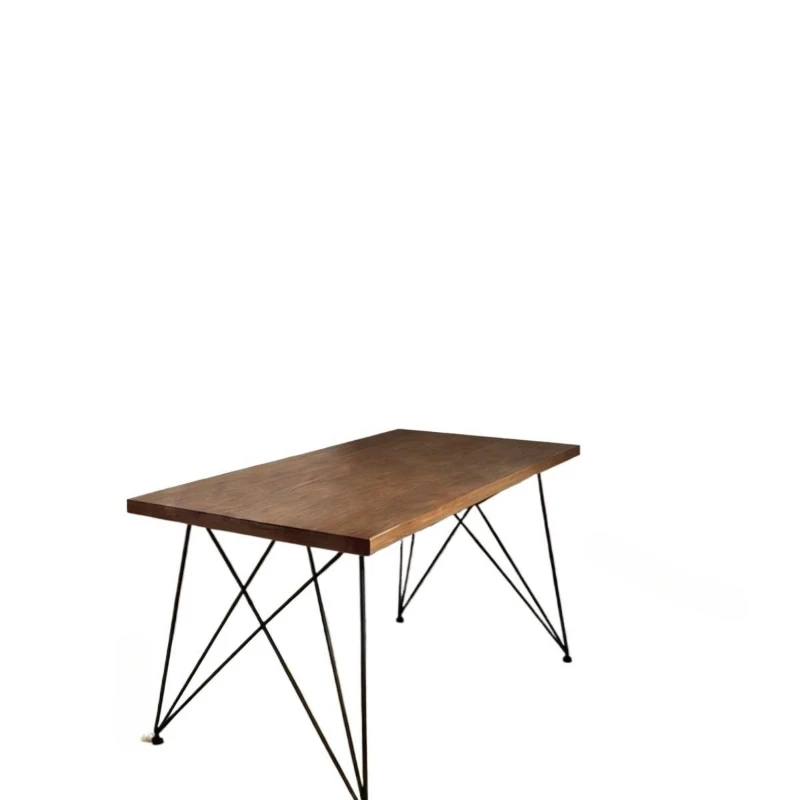 Solid wood desk, simple Chinese style, household computer desk, living room desktop student writing desk