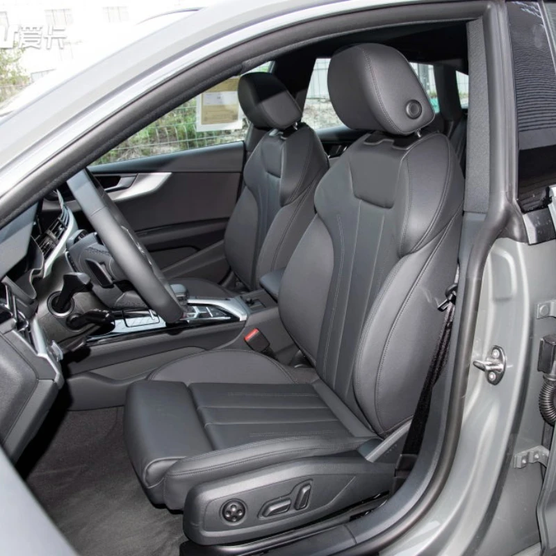 

Пользовательские 5-местные чехлы на автомобильные сиденья для Audi A4 B9 8W 2015 2016 2017 2018 2019 2020 2021 2022 Комплект внутренних чехлов из искусственной кожи
