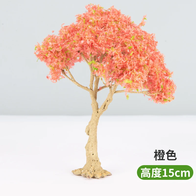 Miniaturowy model pieca z drutu Dimulation Tree Landscape Decoration Mountain Sand Table DIY Material realistyczny model drzewa butikowego