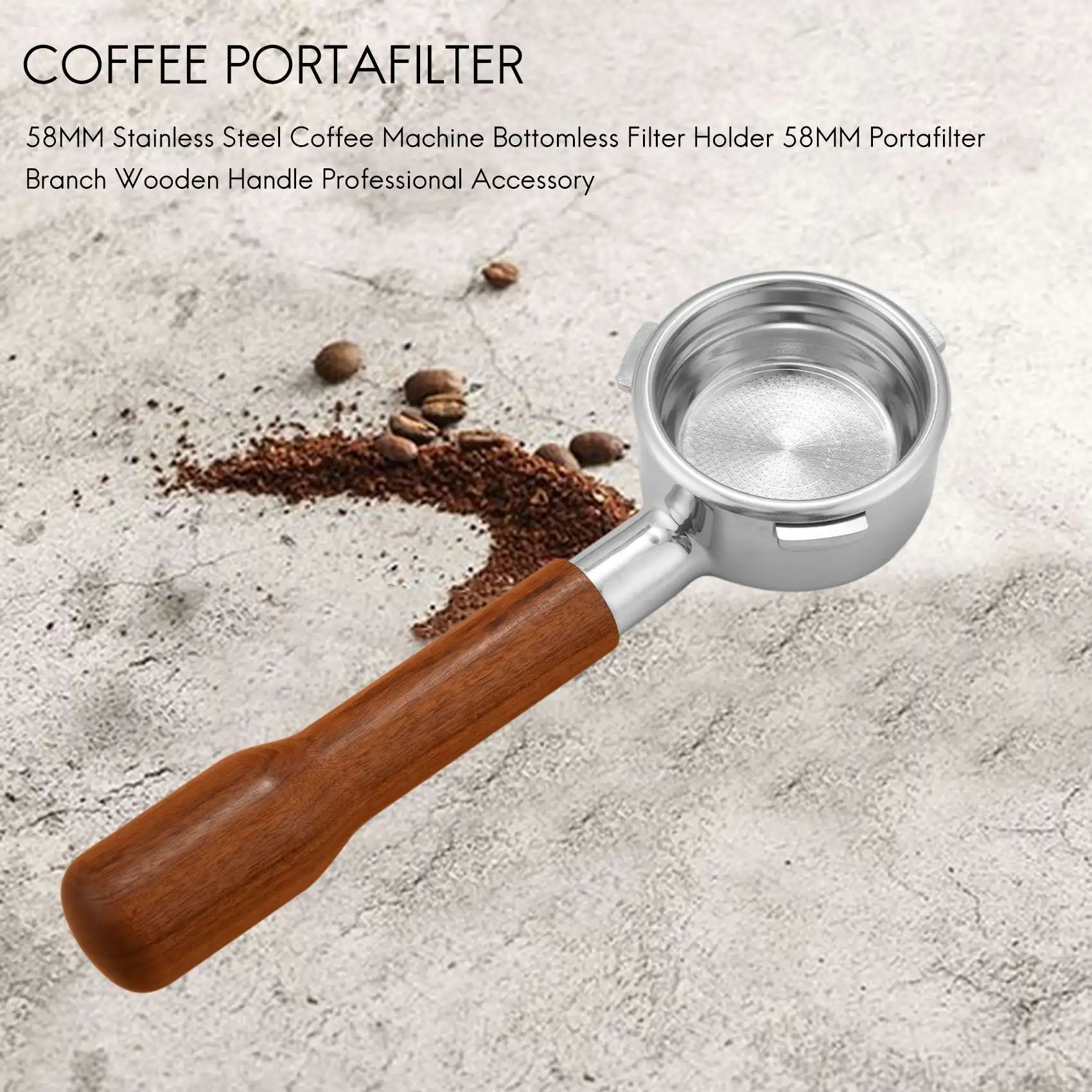 AWAH 58MM Portafilter Coffee Machine Bottomless Filter For Barsetto Coffee