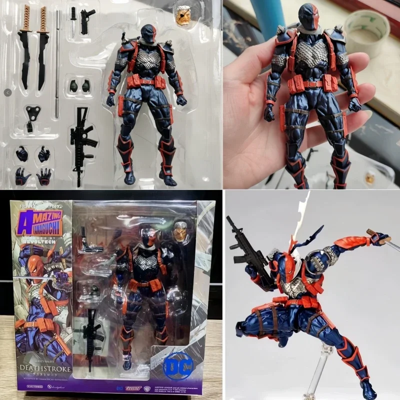 Hot 17cm Deathstroke Yamaguchi Style In Stock Joint Mobility Anime Action Collection Figures Model  For Friend Gift Toys