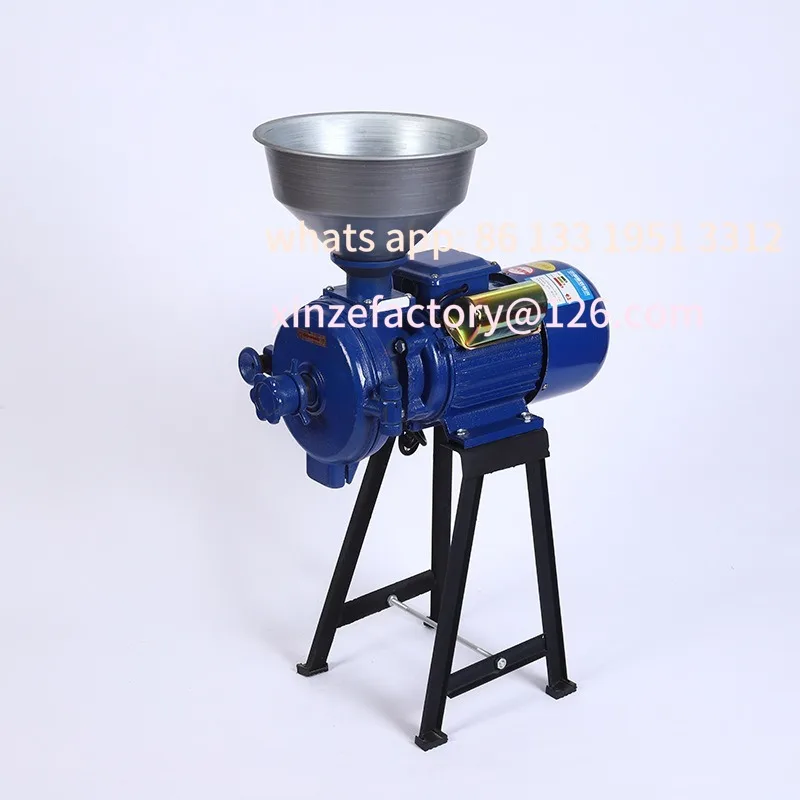 

150 type corn grinder household beater wet and dry small commercial grain feed mill