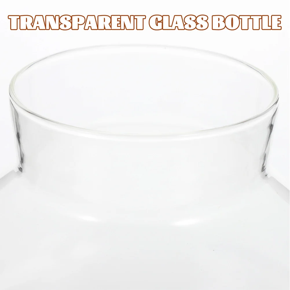 

3Pcs Glass Ecological Bottle Clear Sealed Terrarium Spherical Desktop Micro-Landscape DIY Jar for Moss Plant Home Decor