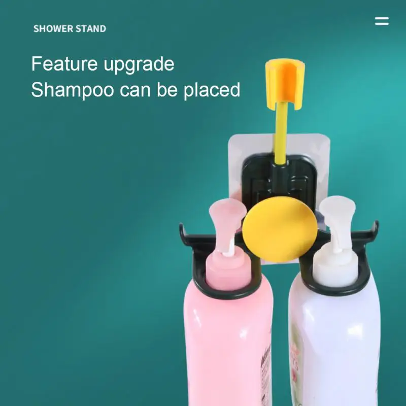 Multi-function Universal Adjustment Shower Holder Bracket Bathroom Free Punching Seamless Paste Shower Shower Head Base Bracket