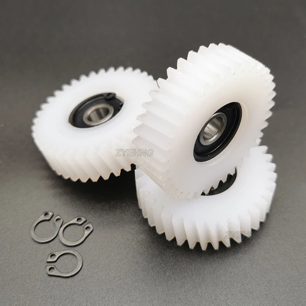 47.5x13.5 مللي متر المائل الكواكب والعتاد 36T الأسنان حلزونية والعتاد مع 608RS تحمل دراجة كهربائية التروس النايلون لأجزاء محرك بافانغ #5
