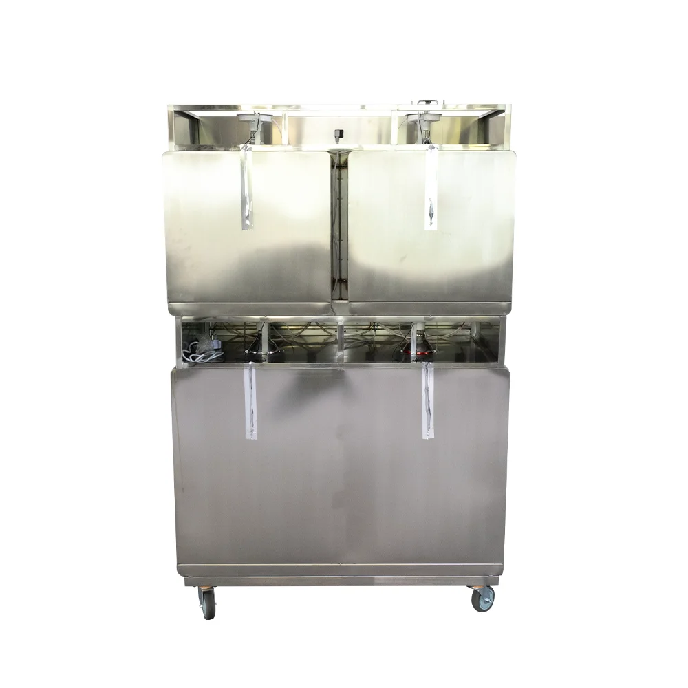 Large Stainless Steel Animal Cage Veterinary Clinic Animal Hospital Pet Animal Clinic Hospital Cage Movable Modular Cage