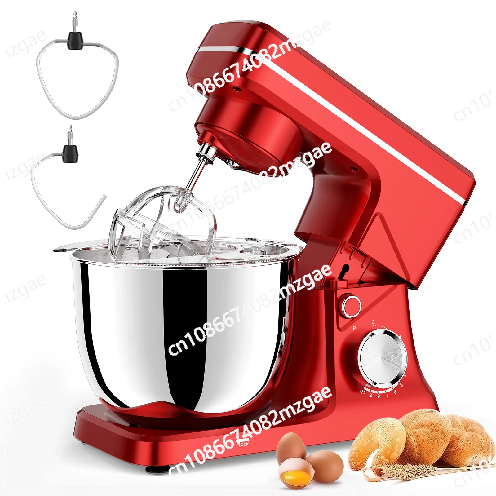 Kitchen 3L 4L 5L Baking Dough Mixer Electric Food Professional Compact Food Vertical Mixer